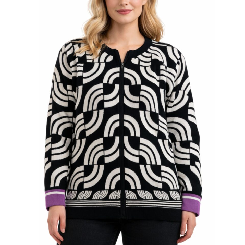 Maglia con zip