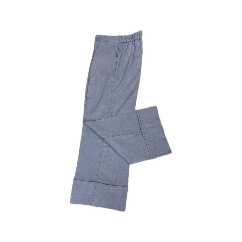 Pantalone con elastico in vita