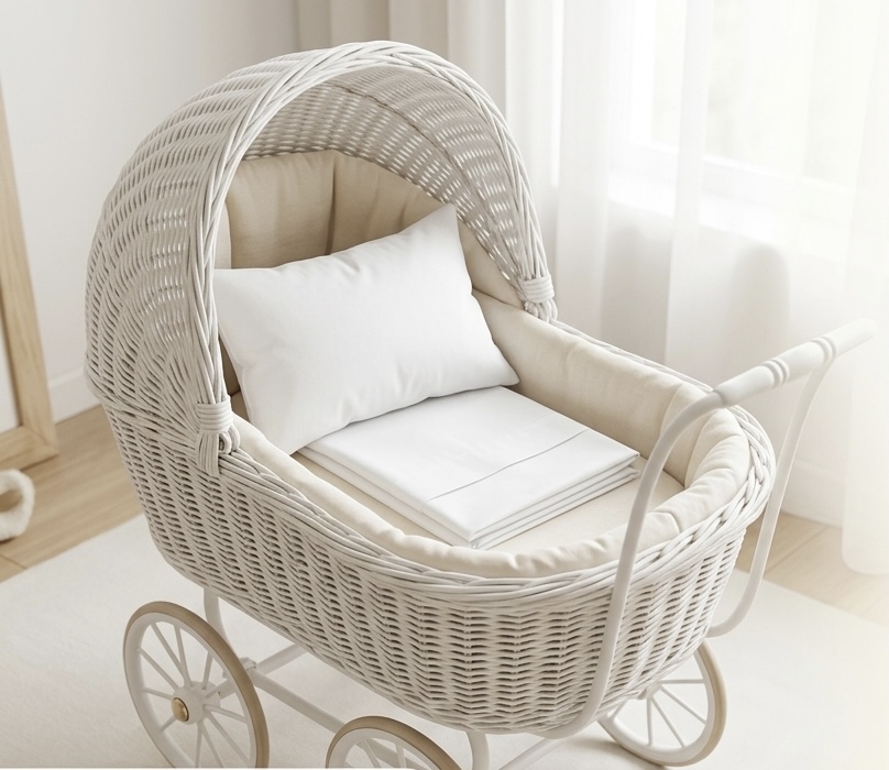Completo lenzuola cotone carrozzina