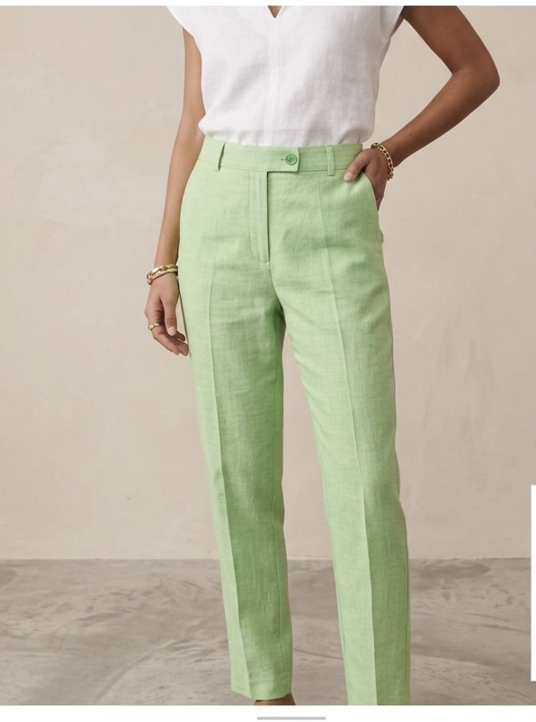 Pantalone in misto lino