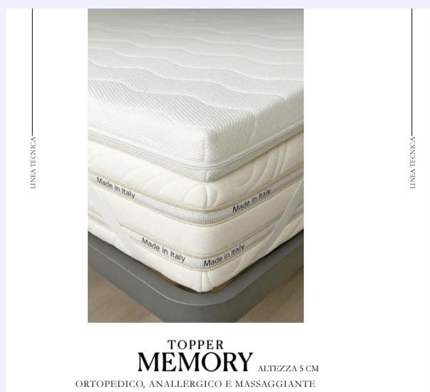 Maestri Cotonieri Topper MEMORY